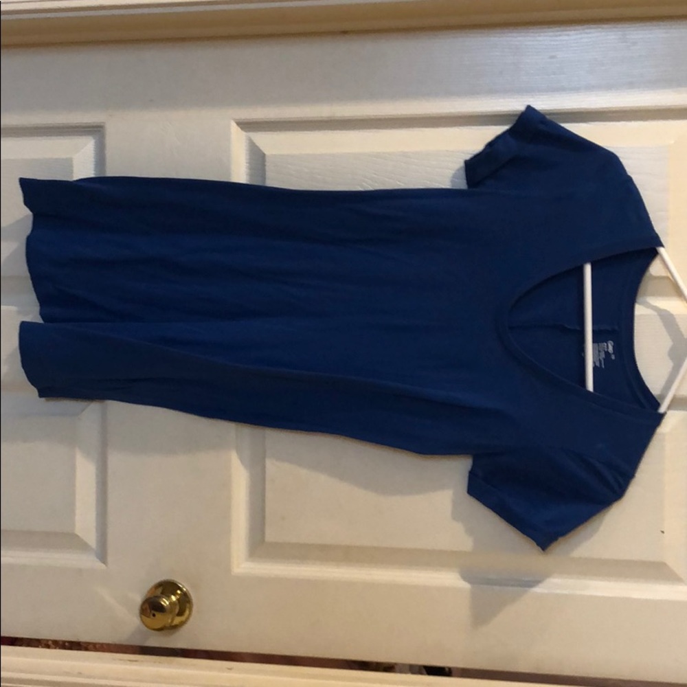 Navy gap T-shirt dress